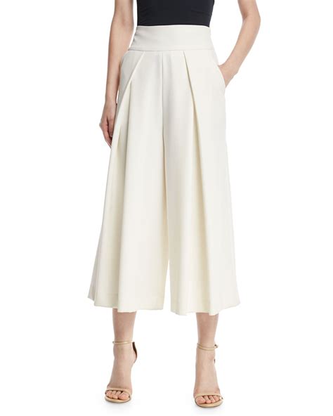 women's wide leg culottes.